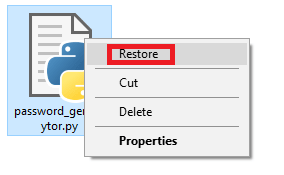 بازیابی فایل های حذف شده از ویندوز - عکس یک